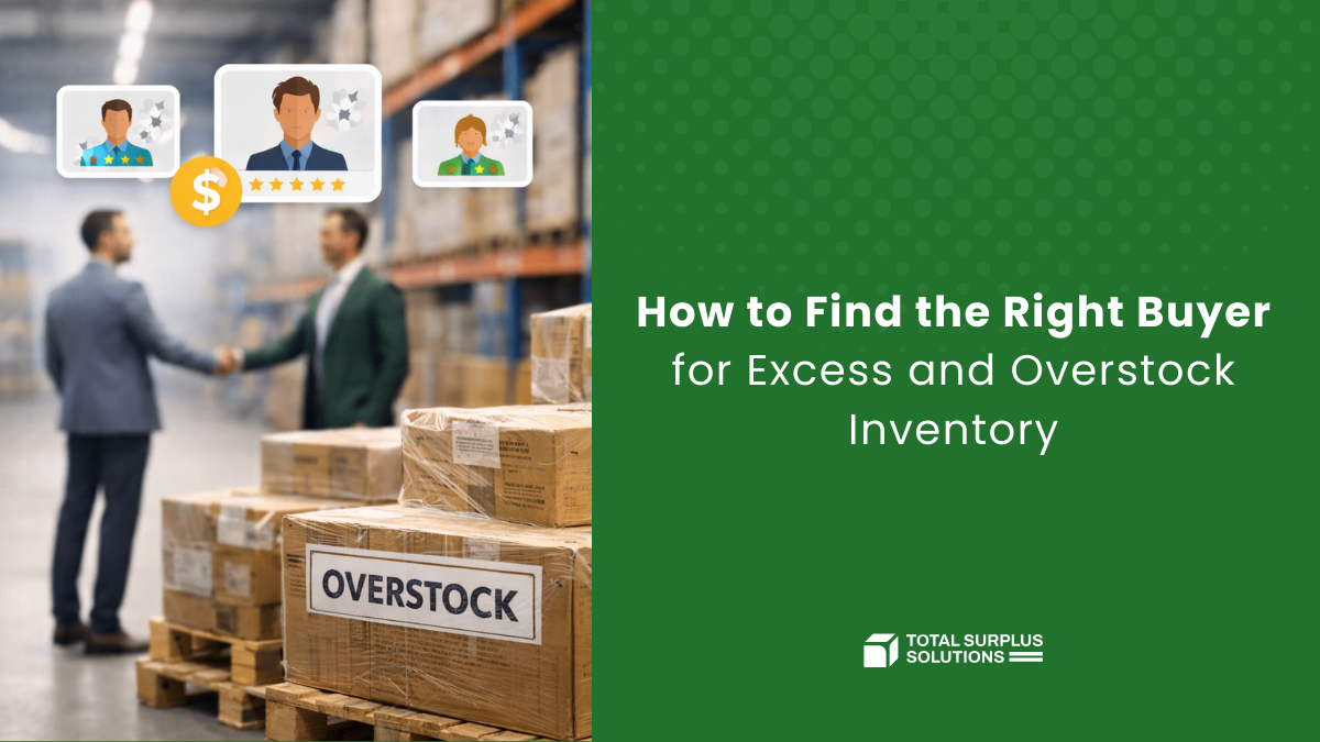 How to Find the Right Buyer for Excess and Overstock Inventory